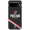 NBA Portland Trail Blazers Away Jersey Google Pixel 10 Clear Case